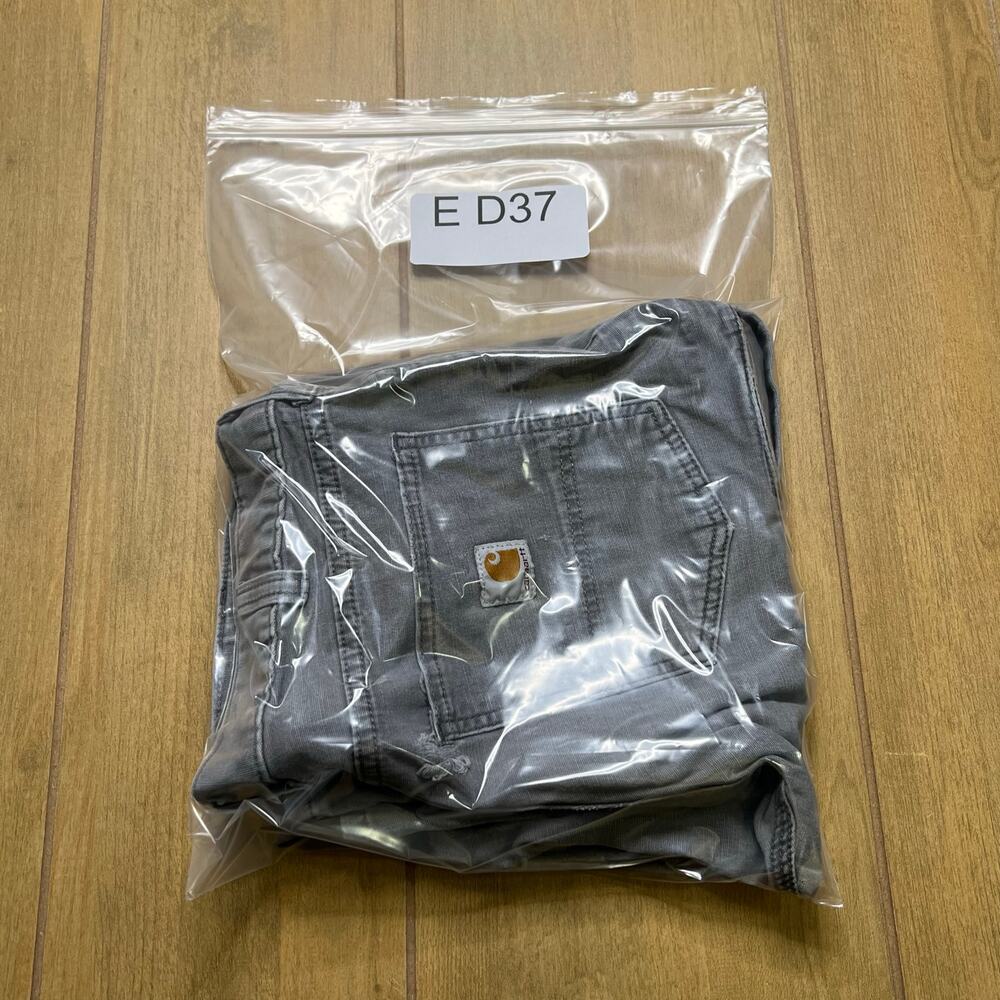 Carhartt Pants Mens Sz 34 Gray Relaxed Fit Workwear Utility Actual Sz 33x29 - Picture 15 of 15